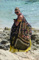 Kate Moss im Urlaub auf Ibiza