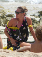 Kate Moss im Urlaub auf Ibiza