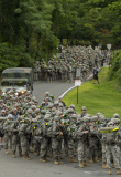 New Cadets march back to the U.S. Military Academy at West Point