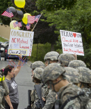 New Cadets march back to the U.S. Military Academy at West Point