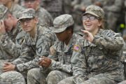 New Cadets march back to the U.S. Military Academy at West Point