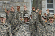 New Cadets march back to the U.S. Military Academy at West Point