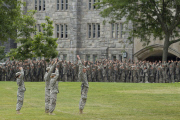 New Cadets march back to the U.S. Military Academy at West Point