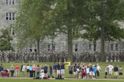 New Cadets march back to the U.S. Military Academy at West Point
