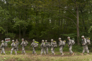 New Cadets march back to the U.S. Military Academy at West Point