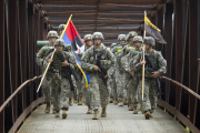 New Cadets march back to the U.S. Military Academy at West Point