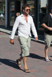 Gerald Butler keeps it low key in Malibu