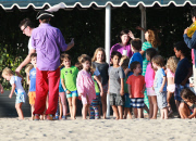 Exclusive... Sarah Michelle Gellar Spends The Day With Charlotte On The Beach 