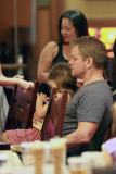 Matt Damon and family celebrate Gia¿s 6th Birthday at Disneyland!