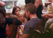 Matt Damon and family celebrate Gia¿s 6th Birthday at Disneyland!