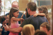 Matt Damon and family celebrate Gia¿s 6th Birthday at Disneyland!