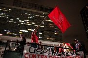 Brazil: Homeless workers hold a demonstration in Sao Paulo
