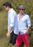 Ryan Seacrest and Shayna Taylor in Saint Tropez