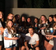 Liam Payne takes part in the ALS Ice Bucket Challenge