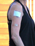 Melanie Griffith is Patch Happy at Maxfield