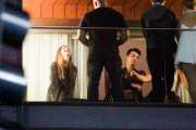 *EXCLUSIVE* Joe Jonas enjoys a night out with Brazilian actress Giovanna Lancellotti