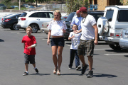 Britney Spears does lunch with the boys at Wildflour Bakery & Cafe