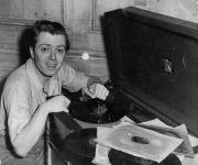 Lord Richard Attenborough As A Disc Jockey.