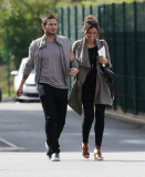 EXC - FRANK LAMPARD AND CHRISTINE BLEAKLEY OUT FOR LUNCH IN CHESHIRE