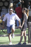 *EXCLUSIVE* Loved up duo Jesse Metcalfe and Cara Santana head to a Malibu winery 