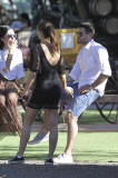 *EXCLUSIVE* Loved up duo Jesse Metcalfe and Cara Santana head to a Malibu winery 