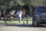 *EXCLUSIVE* Loved up duo Jesse Metcalfe and Cara Santana head to a Malibu winery 