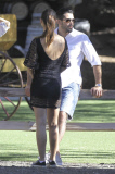 *EXCLUSIVE* Loved up duo Jesse Metcalfe and Cara Santana head to a Malibu winery 