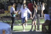 *EXCLUSIVE* Loved up duo Jesse Metcalfe and Cara Santana head to a Malibu winery 