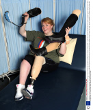Hannah Campbell, the second female soldier serving in Iraq to have her leg amputated, Headley Court, Epson, Surrey, Britain - 10 Dec 2010