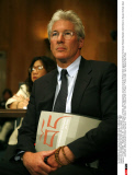 DC: RICHARD GERE TESTIFIES ON HILL ABOUT TIBET