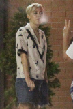 *EXCLUSIVE* Miley Cyrus takes a smoke break with friends at Firefly **MUST CALL FOR PRICING**