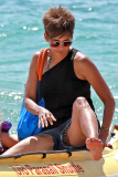 *EXCLUSIVE* Halle Berry smiles ear to ear during her Hawaiian Family Vacation 