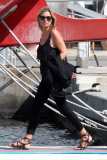 EXC: KATE MOSS AND  JAMIE HINCE LEAVING FORMENTERA!