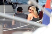 EXC: KATE MOSS AND  JAMIE HINCE LEAVING FORMENTERA!