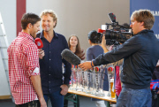 Fussball: Bayerns Fussballer beim Paulaner Sponsorentermin