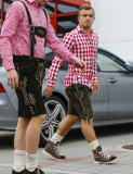 Fussball: Bayerns Fussballer beim Paulaner Sponsorentermin