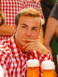 Fussball: Bayerns Fussballer beim Paulaner Sponsorentermin