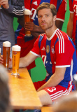 Fussball: Bayerns Fussballer beim Paulaner Sponsorentermin