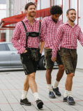 Fussball: Bayerns Fussballer beim Paulaner Sponsorentermin