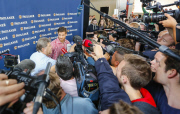 Fussball: Bayerns Fussballer beim Paulaner Sponsorentermin