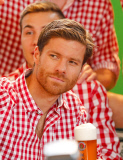 Fussball: Bayerns Fussballer beim Paulaner Sponsorentermin