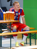 Fussball: Bayerns Fussballer beim Paulaner Sponsorentermin