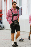 Fussball: Bayerns Fussballer beim Paulaner Sponsorentermin