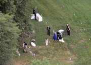 Exclusive... Ashlee Simpson Marries Evan Ross In Connecticut - NO WEB USE 