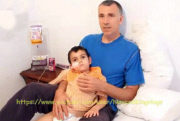 Ashya King, boy with a brain tumour who has been snatched by his parents from Southampton General Hospital, Britain - 31 Aug 2014