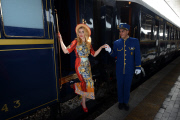 Paloma Faith  on the Orient Express, Venice, Italy  - 13 Aug 2014