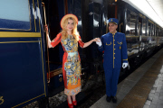 Paloma Faith  on the Orient Express, Venice, Italy  - 13 Aug 2014