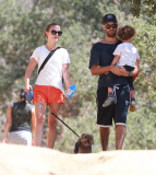 Exclusive... Natalie Portman & Family Go For A Hike 