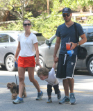 Exclusive... Natalie Portman & Family Go For A Hike 
