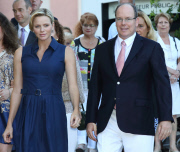 PIQUE NIQUE DES MONEGASQUES AVEC ALBERT ET CHARLENE